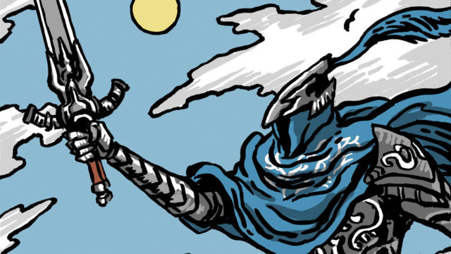 "Knight of Swords" shirt up at Meat Bun