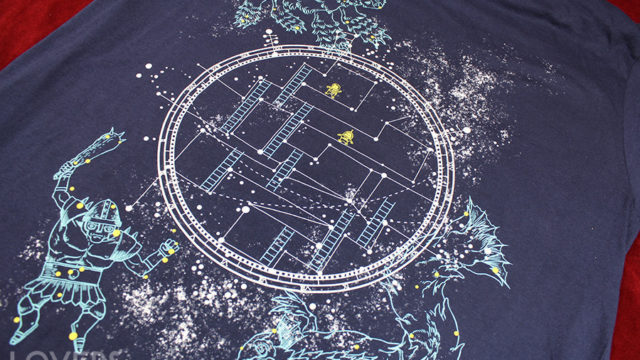 Official "Lovers in a Dangerous Spacetime" shirt up at Fangamer