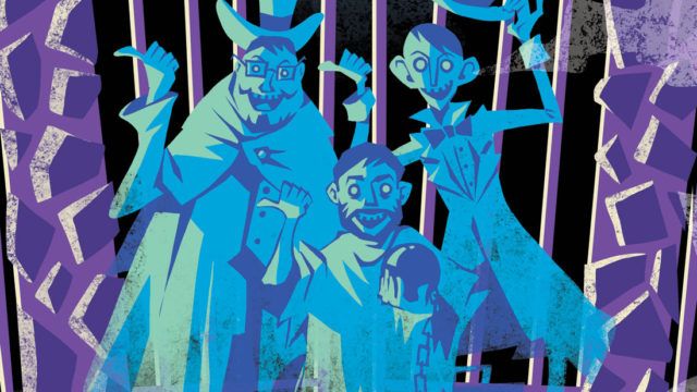 Mega64 Haunted Mansion closeup
