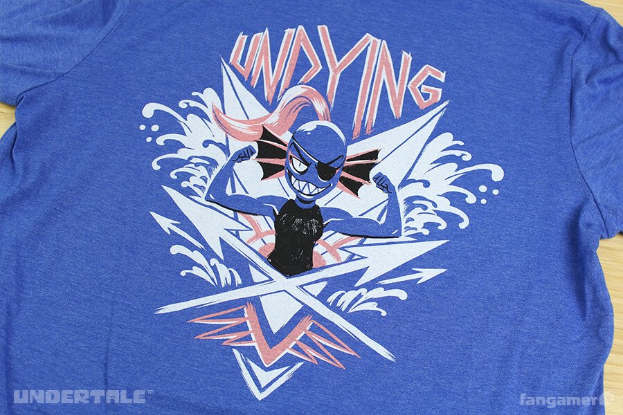 "Undying" design closeup