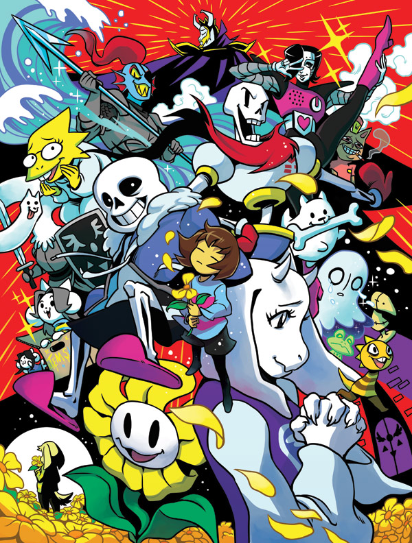 Update on the Undertale Poster project! : r/Undertale