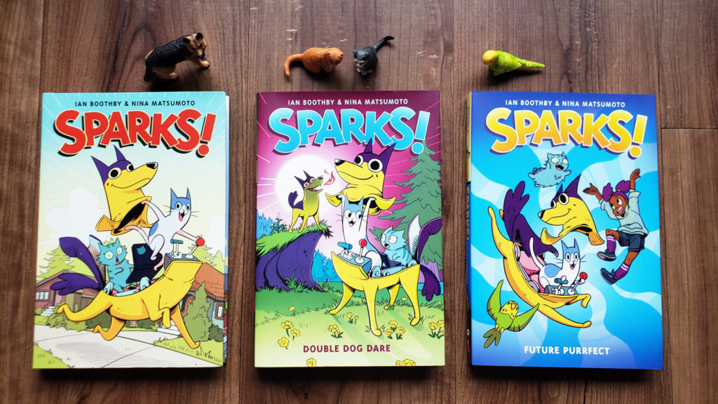 Sparks volumes 1, 2, and 3