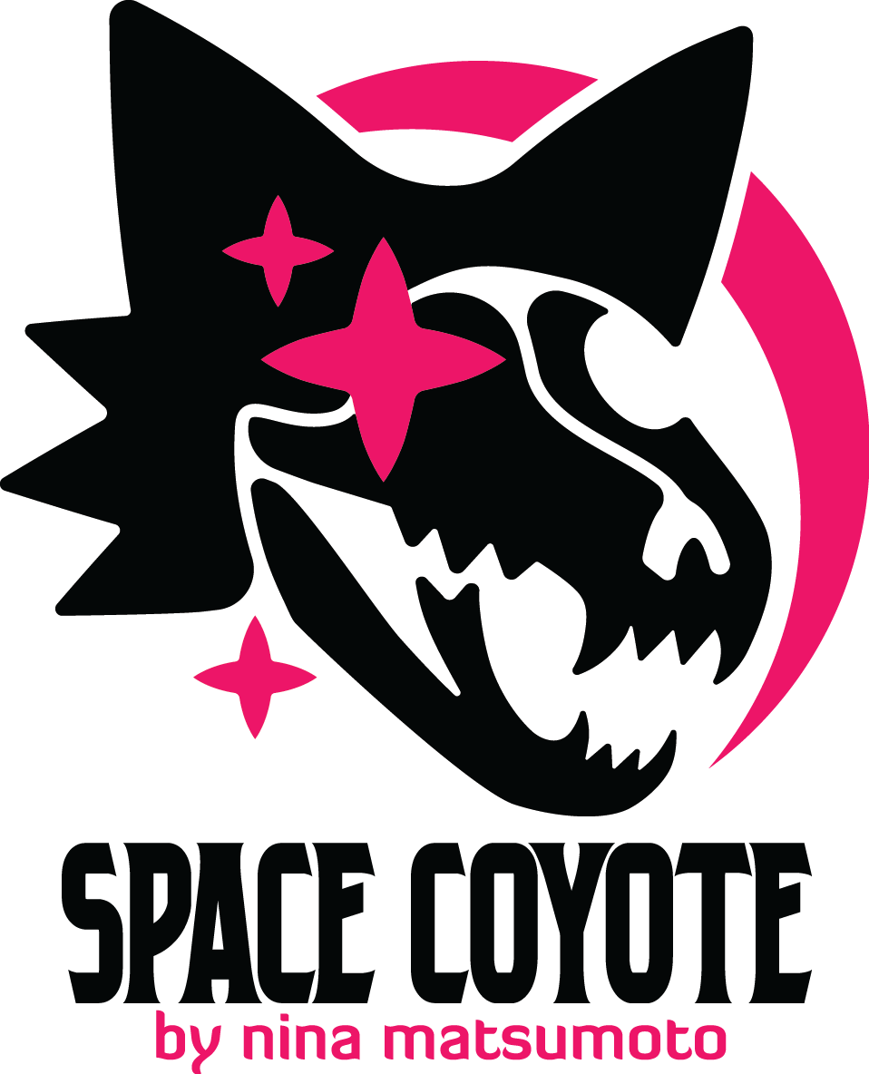 SPACE COYOTE: art by nina matsumoto