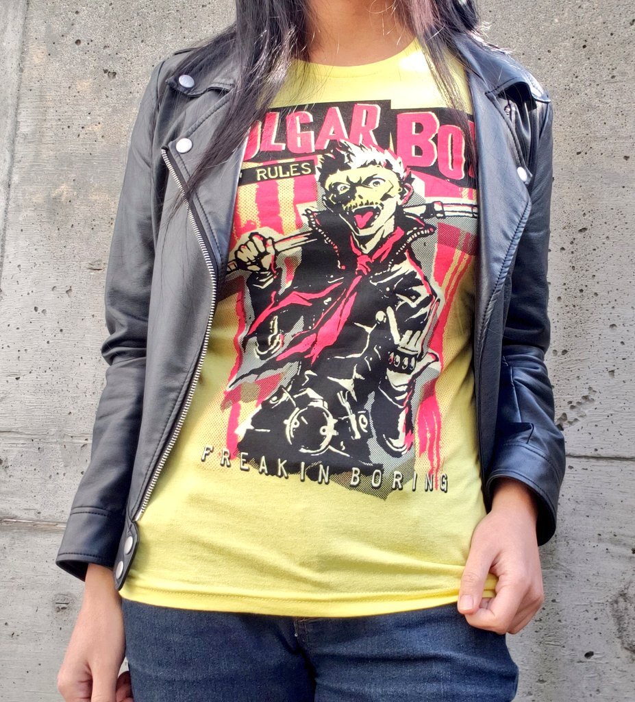 Me modeling the Vulgar Boy shirt