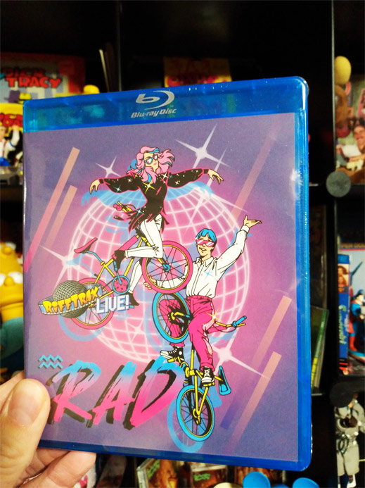 A Blu-Ray copy of Rifftrax Live: Rad