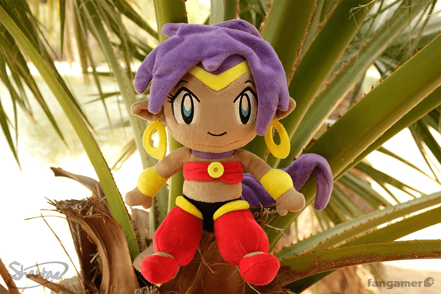 Photo of the completed Shante plush